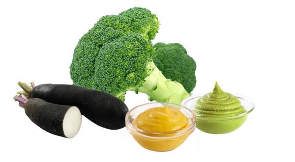 Le mélange ultime pour tempérer Helicobacter pylori : brocoli, wasabi, radis noir, moutarde.