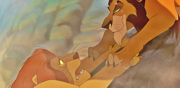 Mufasa épuisé lâche la falaise, comme le sphincter de ton estomac.