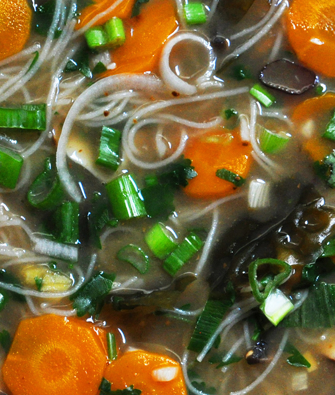 Un petit bouillon asiatique qui nettoie les émonctoires