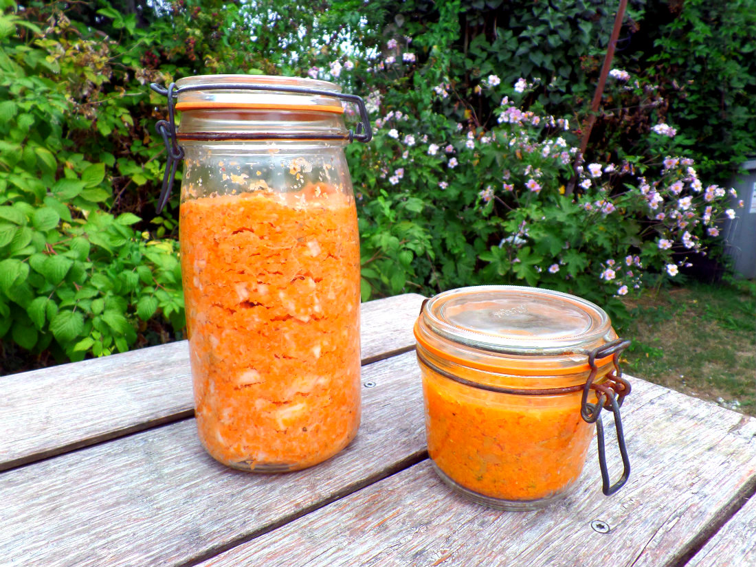 Tes déchets d’extracteur de jus pour une lactofermentation bien goûtue !