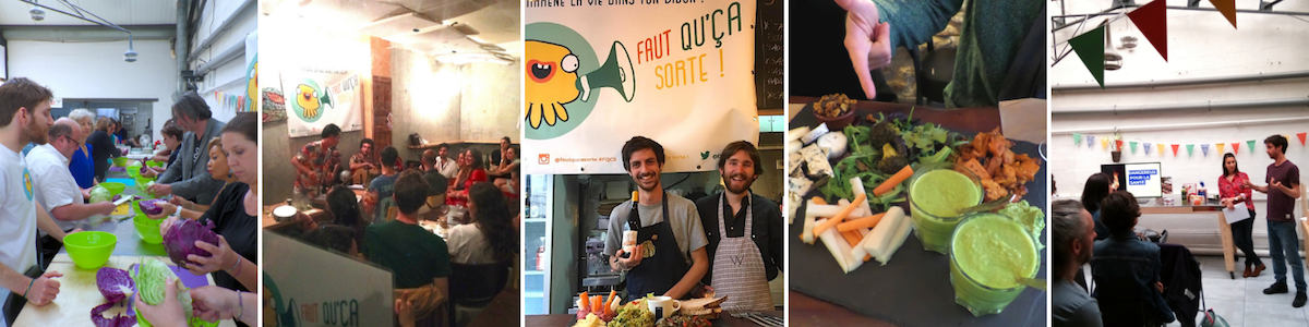 Retrouve-nous sur tous les événements Faut qu'ça sorte ! Conférences, ateliers santé, soirées digestes...